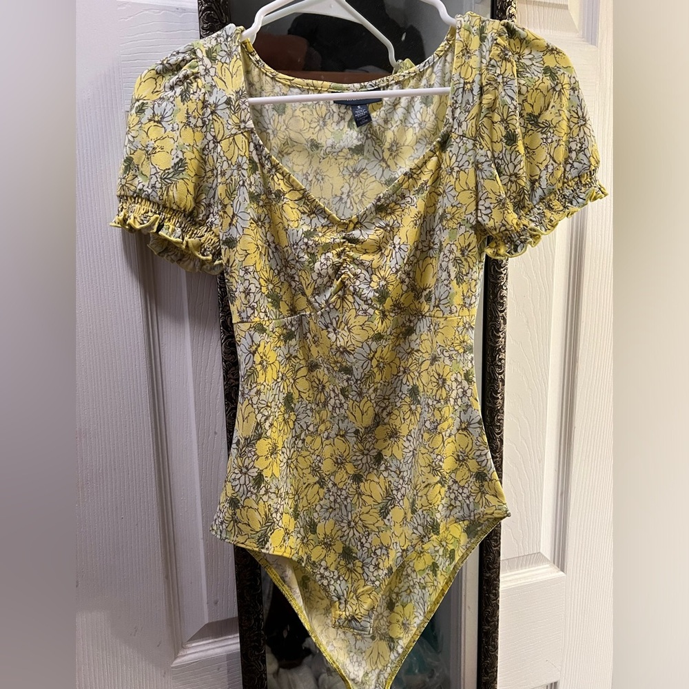 Floral ModCloth Bodysuit